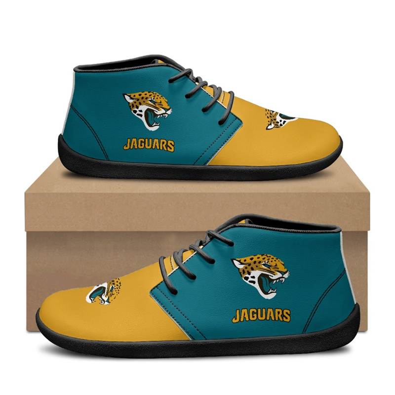 Men's Jacksonville Jaguars Low Top Sneakers/Shoes 001 (Pls check description for details)